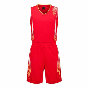 ชุดบาสเก็ตบอลแบบสั่งทำพิเศษสำหรับผู้ชายและเยาวชน ผลิตโดย COSH Sportswear ผู้ผลิตชุดกีฬา ดีไซน์ใหม่ ระบายอากาศได้ดี พิมพ์ลายแบบซับลิเมชั่น - Product Image 1