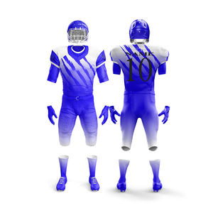 Uniformes de Fútbol Americano Profesionales Hechos a Medida, Manga Corta, Sublimados, Estilo Conjunto para Adultos, Hechos en Pakistán para Hombre - Product Image 2