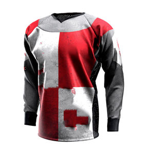 Personalizado clásico transpirable malla sublimación Paintball Jerseys fabricados por Jersey Fabricantes - Product Image 2