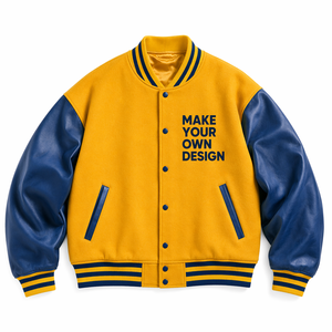 CUSTOM ATHLETIC VARSITY <b>JACKET</b> PREMIUM <b>BASEBALL</b> <b>JACKET</b> OEM ODM STREETWEAR FACTORY - Product Image 5