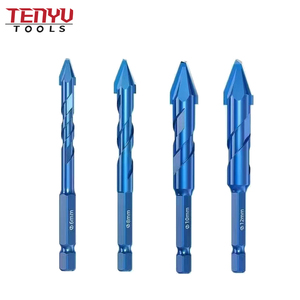 لقمة حفر من كربيد التنجستن للبلاط والزجاج، الأفضل للبلاط والطوب والبلاستيك والخشب، لقمة حفر احترافية للبلاط - Product Image 3