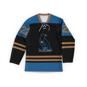 Todos los colores transpirable popular Jersey de hockey sobre hielo Etiqueta privada casual liso Jersey de hockey sobre hielo con logotipo Profesional - Product Image 1