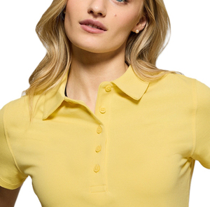Logotipo personalizado Diseño Causal Cómodo Rendimiento Golf Wear Mujeres Polo Shirt Out Wear Casual Transpirable Mujeres Polo Shirt - Product Image 4