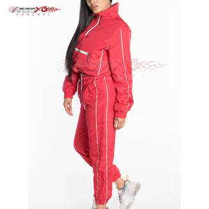 ชุดกันลมกลางแจ้งสำหรับผู้หญิงพร้อมวัสดุแห้งเร็วและชุดกันลมดีไซน์แฟชั่นกันลม - Product Image 6