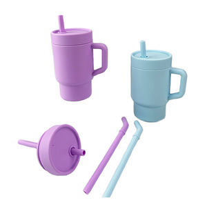 Детская миниатюрная многоразовая силиконовая чашка, 9 унций - Product Image 2