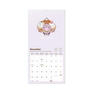 Pusheen 2027 Calendar Table and Clock Use Paper Printing Calendar for Promotion and Photo <b>Frame</b> Decoration - Product Image 3