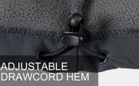 Veste Softshell légère pour homme Coupe-vent chaud doublé polaire Imperméable Soft Shell pour homme Randonnée en plein air Vestes pour homme - Product Image 4