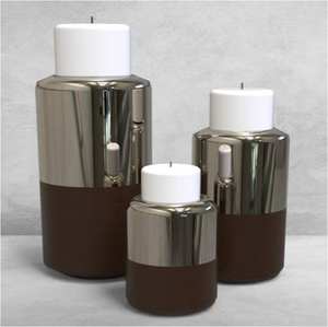 Fabricant de supports de bougies décoratifs en métal de qualité supérieure pour bougies piliers. - Product Image 6