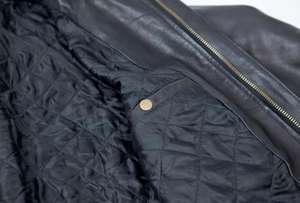 Chaqueta de cuero para hombre personalizada con diseño profesional Material de temporada de invierno Cierre de cremallera Diferentes estilos por demanda personalizada - Product Image 4