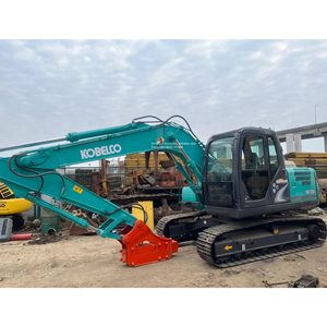 Excavatrice sur chenilles Kobelco SK130 Sk120 Sk100 neuve à 90%, avec moteur japonais et pompe à moteur, roulement, modèle 2022, 13 tonnes, garantie 1 an, en vente - Product Image 5