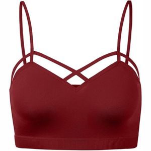 2025 Hot New Women Gym Workout Sujetador de yoga deportivo a prueba de golpes para correr para mujer ajustable - Product Image 2