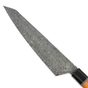 มีดทำครัวเหล็กดามัสกัสทำด้วยมือคุณภาพสูงบริการ OEM ตามสั่ง - Product Image 6