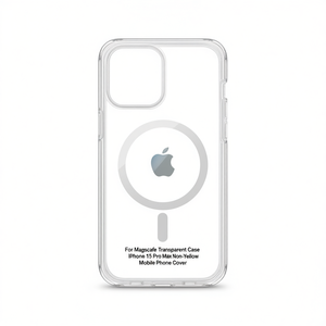 Funda Transparente para iPhone 15 Pro Max, Carcasa Anti-amarillamiento para Teléfono Móvil - Product Image 1