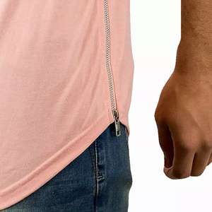 Camisetas de Algodón 100% para Hombre, Diseño con Logotipo Personalizado, Camisetas Blancas Lavadas de Alta Calidad, Estilo Holgado con Hombros Caídos - Product Image 6