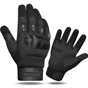 Gants de moto en cuir de course imperméables en peau de mouton véritable pour le sport d'extérieur et le motocross. - Product Image 1