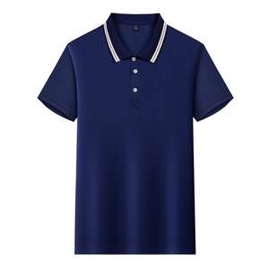 Chemises polo d'été personnalisées avec broderie, design à col, pour uniformes d'entreprise - Product Image 4