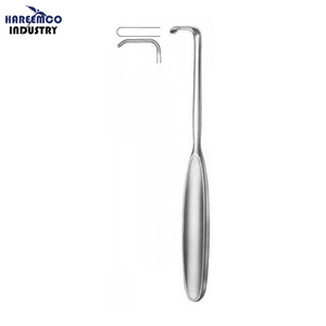 Lahey Boiter Retractor en forma de L de acero inoxidable Intraoral mejilla labio cabeza única Dental abridor de boca Manual de alta calidad Clase II - Product Image 1