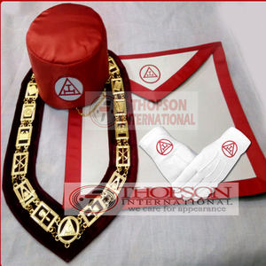 Venta al por mayor Masonic Regalia Arco Real delantal conjunto - Product Image 1