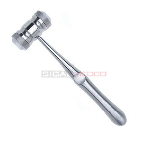 Haute qualité 7.5 pouces allemand en acier inoxydable manuel vétérinaire orthopédique marteau chirurgical os dur levage Medic Instruments - Product Image 3