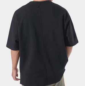 T-shirt surdimensionné pour hommes T-shirts à manches courtes en coton biologique T-shirt haut pour hommes T-shirts en jersey décontracté pour hommes Nouveauté - Product Image 3