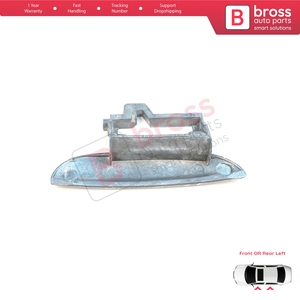 มือจับประตูด้านนอกซ้ายหน้าหรือหลัง รุ่น BDP1595-1 สำหรับรถยนต์ซีรีส์ 5 E39 ปี 1996-2003 แบบ 4/5 ประตู ซีดาน ทัวริ่ง รหัสอะไหล่ 51218245461 5121820066 - Product Image 3