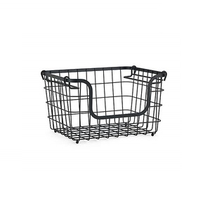 Cesta de Alambre de Hierro de Forma Rectangular, Excelente Calidad, Hecha a Mano, Cesta al por Mayor, Forma Personalizada, Cesta de Hierro de Lujo Hecha a Mano - Product Image 5