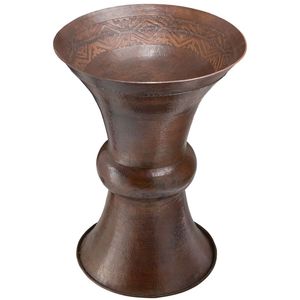 Hecho a mano ligero antiguo 30 pulgadas cobre solo cuenco granja fregadero hecho a mano Fabricante Mayorista venta directa de fábrica - Product Image 5