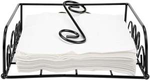 Soporte de vajilla para encimera, accesorios de vajilla real, soporte para servilletas de Metal, gran oferta - Product Image 2