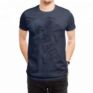 T-shirt homme coton Polyester imprimé pull homme t-shirt quantité DIY OEM personnalisé - Product Image 1