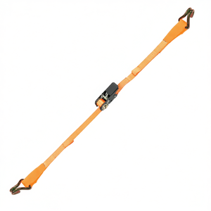 Cinta de Poliéster de Alta Tenacidad (PES) LC 400kg para Sistemas de Amarre con 2 Ganchos, Lazos y Tensor de Trinquete - Categoría de Producto: Flejado - Product Image 2