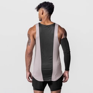 Débardeur Homme de Haute Qualité en Gros, Sans Manches, Séchage Rapide, Vêtement de Sport, Gym, Fitness, Entraînement, Veste de Sport, Spandex/Coton, Anti-Rétrécissement - Product Image 2
