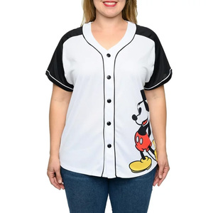 Jersey de béisbol sublimado personalizado con botones de la mejor calidad, Camisetas de ropa de equipo de béisbol y softbol para gran oferta - Product Image 2