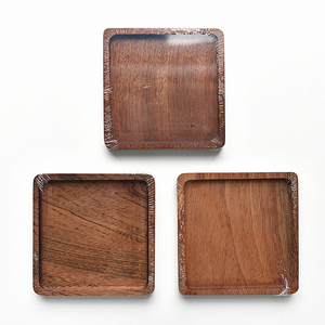 Bandeja de servir ecológica de madera natural, perfecta para un uso sostenible en el hogar y la cocina. - Product Image 3