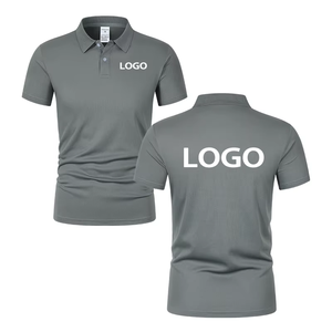 New Summer Quick Dry Polo Shirt Custom Logo Breathable Sports <b>Top</b> Team Activity Casual Stretch T-Shirt Print Pattern - Product Image 2