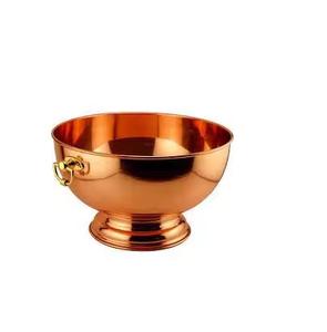 Bol en métal doré pour centre de table décoratif, utilisation lors d'événements festifs, bol à soupe, finition et qualité supérieures - Product Image 6