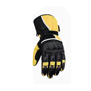 Guantes de cuero duraderos para motocicleta de Pakistán, guantes para motocicleta, equipo de protección para Motocross, guantes de carreras de velocidad con logotipo personalizado - Product Image 5