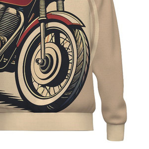 Sweat-shirt à manches longues pour homme de qualité supérieure, best-seller, doux, respirant, confortable, avec logo personnalisé, design imprimé, bon fournisseur - Product Image 4