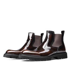 รองเท้าหนังแท้สำหรับธุรกิจ พื้นรองเท้าทนทานต่อการสึกหรอ พร้อมพื้นรองเท้าด้านในระบายอากาศได้ดี รองเท้าทางการสำหรับผู้ชาย รองเท้าทำงาน - Product Image 5