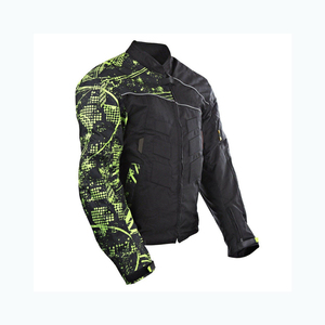 Combinaison de course noire personnalisable veste de moto en cuir de protection imperméable à la mode vêtements de sport cool pour la course de moto - Product Image 4
