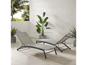 Modern Minimalist Metal Foldable Outdoor Furniture <b>Sun</b> <b>Loungers</b> for Poolside Courtyard Bedroom Hotel Use From Indonesia - Product Image 2