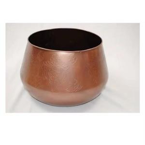 Vente directe d'usine de qualité supérieure Pot de fleur en fibre de bambou enroulé naturel en bambou Pot de fleurs moins cher prix Pots de plantes - Product Image 6