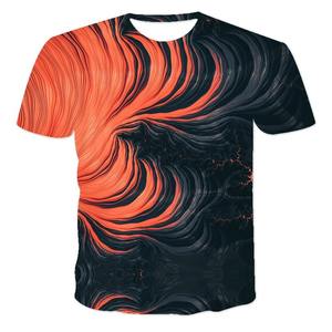 เสื้อยืดคอกลม 3d พิมพ์ Street แฟชั่น T เสื้อผู้ชายผู้หญิง Cool รูปแบบบทคัดย่อสปอร์ตระบายอากาศออกกําลังกายแขนสั้น - Product Image 6