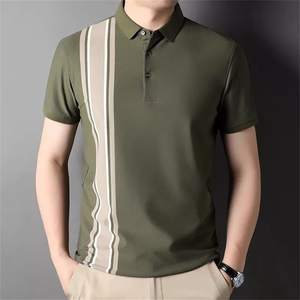 Pakistán 2025 nuevo estilo de moda hecho a medida para hombres Polo camisetas 100% algodón para hombres Polo Shir - Product Image 5