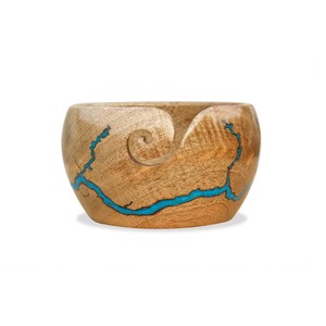 High Quality Modern Design Handmade Yarn <b>Bowl</b> with Wooden Material Customized Size Available Outdoor Use Home Decor - Product Image 1