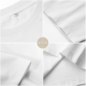 เสื้อยืดสำหรับผู้ชายทรงโอเวอร์ไซส์ลำลองทรงบ็อกซี่ฟิตเนส - Product Image 4