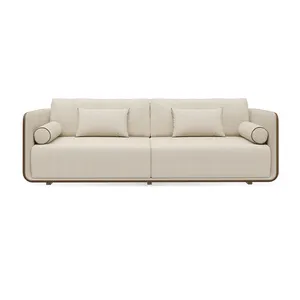 Đồ Nội Thất Phòng Khách Miami Sofa Ghế Tùy Chỉnh Tùy Chỉnh Sang Trọng Phong Cách Hiện Đại Sofa Vải Phòng Khách Ghế Sofa