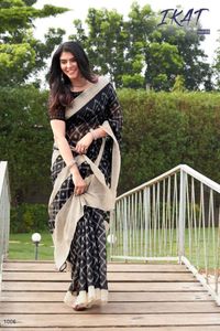 Ropa de diario con estampado de algodón suave, tejido a mano, ligero, étnico, seda, fácil de manejar, blusa para correr, pieza - Product Image 2