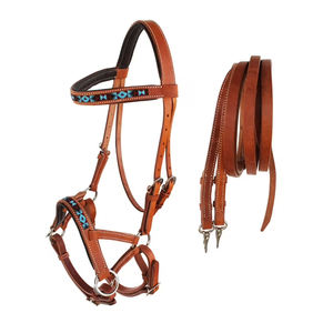 Vente chaude Équipement De Cheval Équestre Course De Chevaux Halter Bride Élégante Mode En Cuir Cheval Brides - Product Image 2