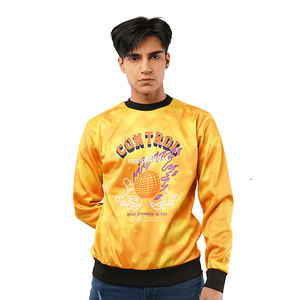 Sudaderas con Capucha al por Mayor de Spandex/Algodón Oxford para Adultos y Niños, con Efecto Blanqueado, Manga Larga, Forradas, para Sublimación DIY - Product Image 1