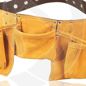 Cinturón de cuero genuino impermeable personalizado para herramienta profesional fabrica cinturón de herramientas de cuero ligero - Product Image 6